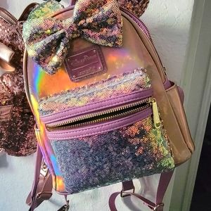 Disney 50th loungefly Earidescent